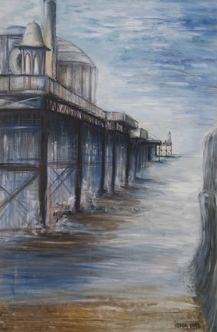 An original artwork of Brighton Pier