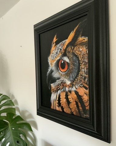 The Great Horned owl